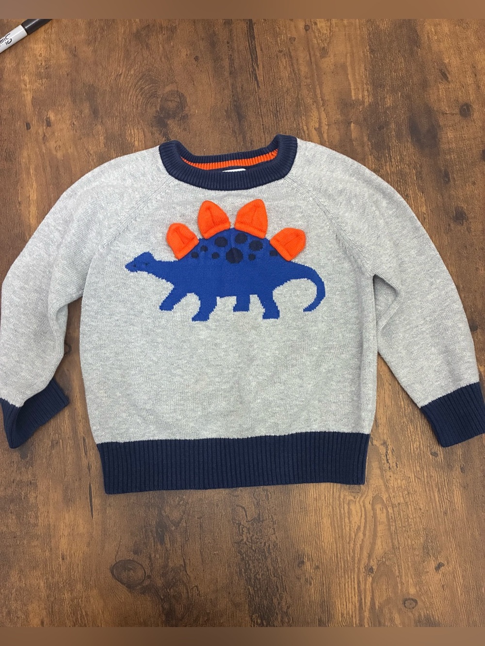 Cat & Jack 3T Dinosaur sweater
